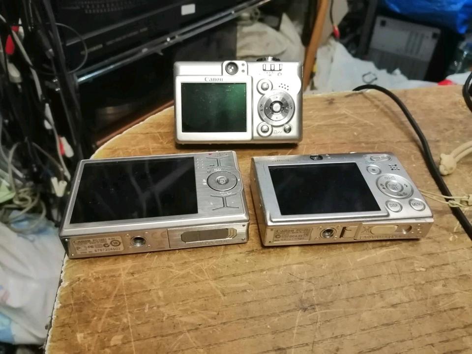 CANON IXUS 50 + IXUS 90IS + CANON POWERSHOT SD770IS IS, DEFEKT!!!