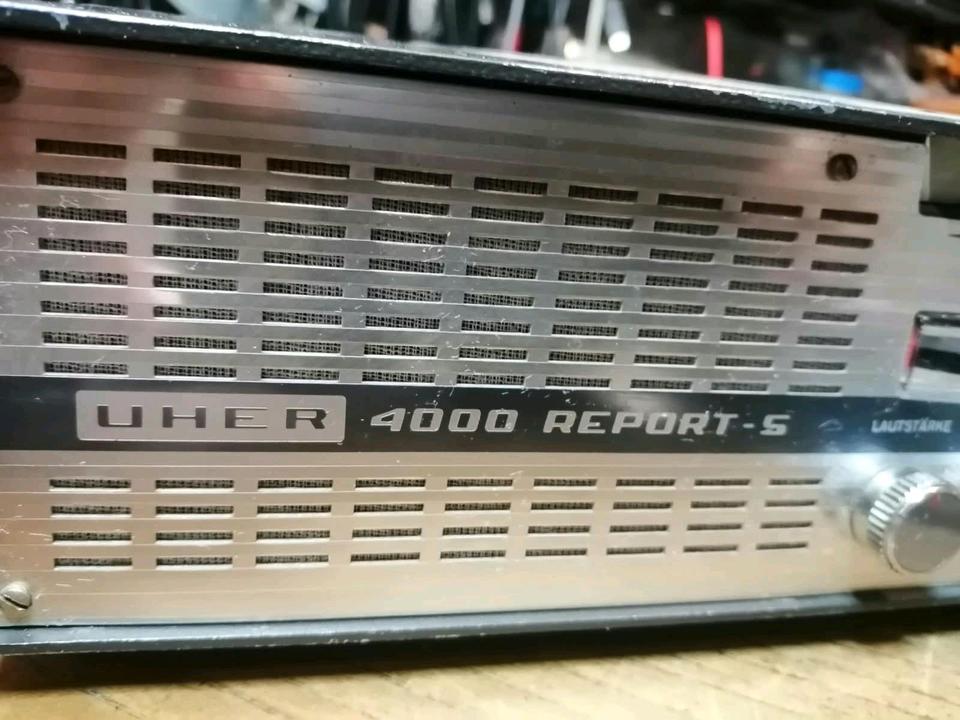 UHER 4000 Report-S, kleines Tonbandgerät!!