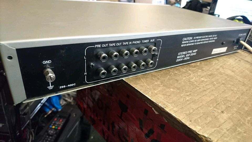 GOLD STAR GSF-3040, Stereo Preamplifier/Vorverstärker