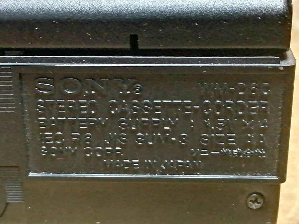 SONY WM-D6C, Walkman + SONY BP-23 Batteriefach!!