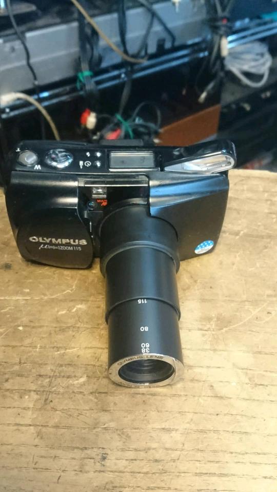 OLYMPUS Mju: ZOOM 115, Analog-Kamera mit 1 Tasche!