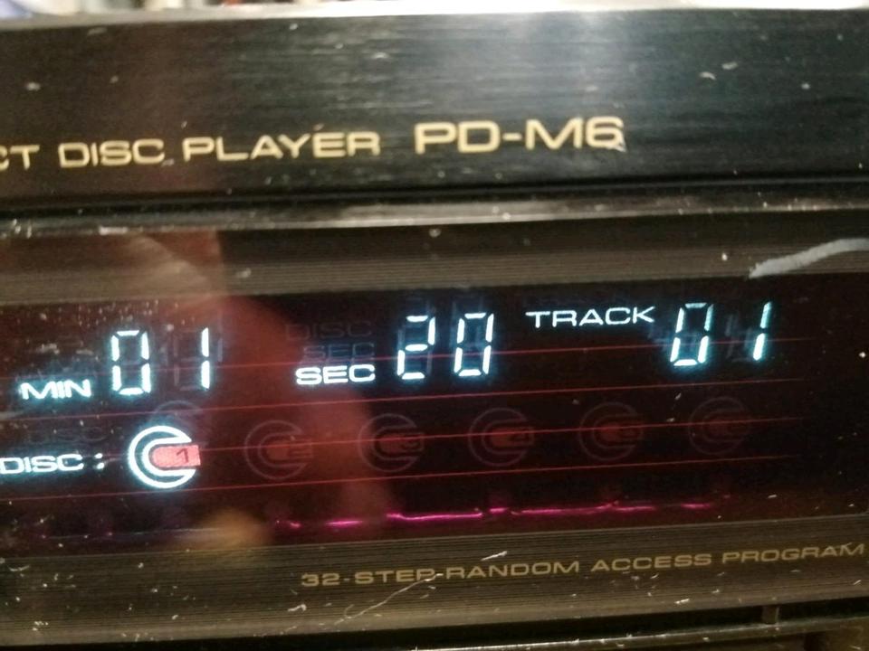 PIONEER PD-M6, CD-Player OHNE Fernbedienung!!