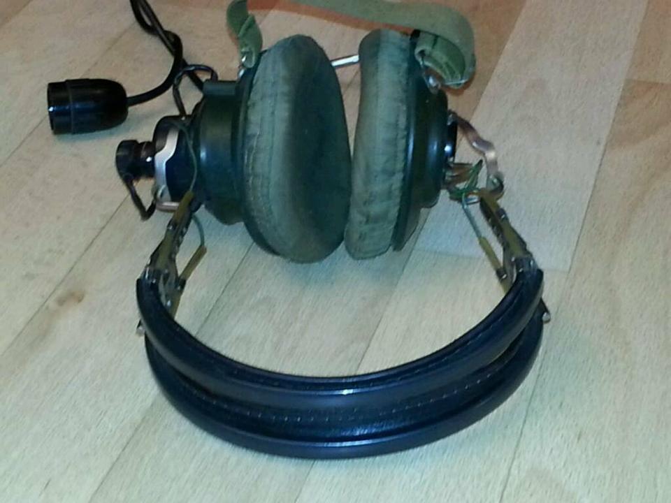 Russische Militär Headphones TA-56m; VINTAGE, 1600 Ohm, 1960