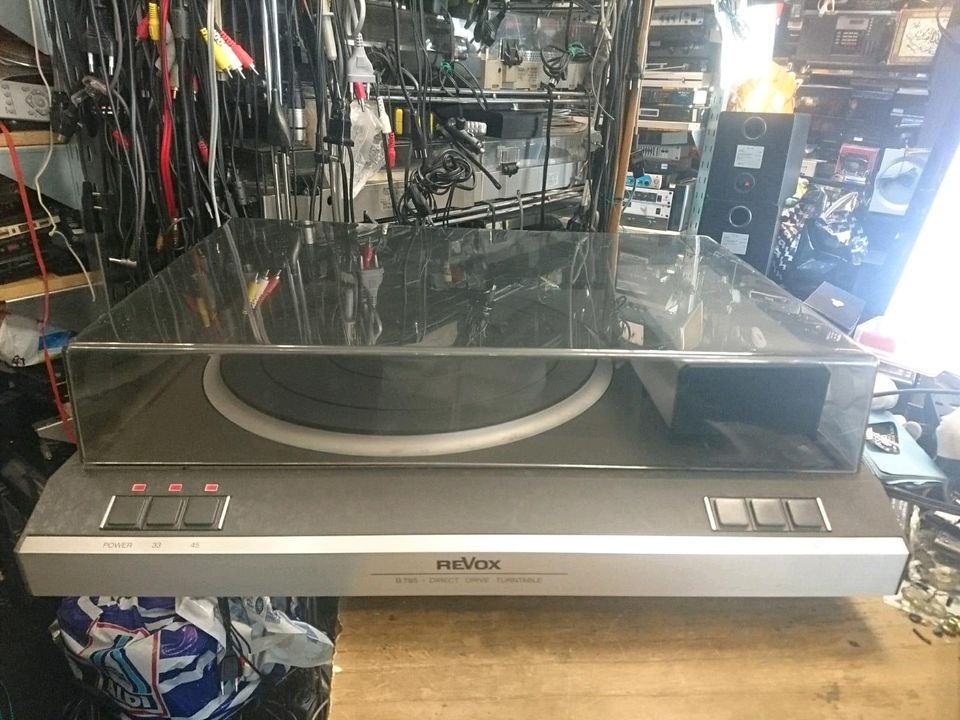 REVOX B795 Plattenspieler mit Original-Nadel, etwas DEFEKT!!