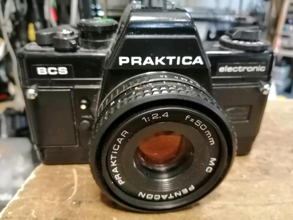 PRAKTICA BCS, Analog-Kamera mit 2 Objektiven, guter Zustand!!!