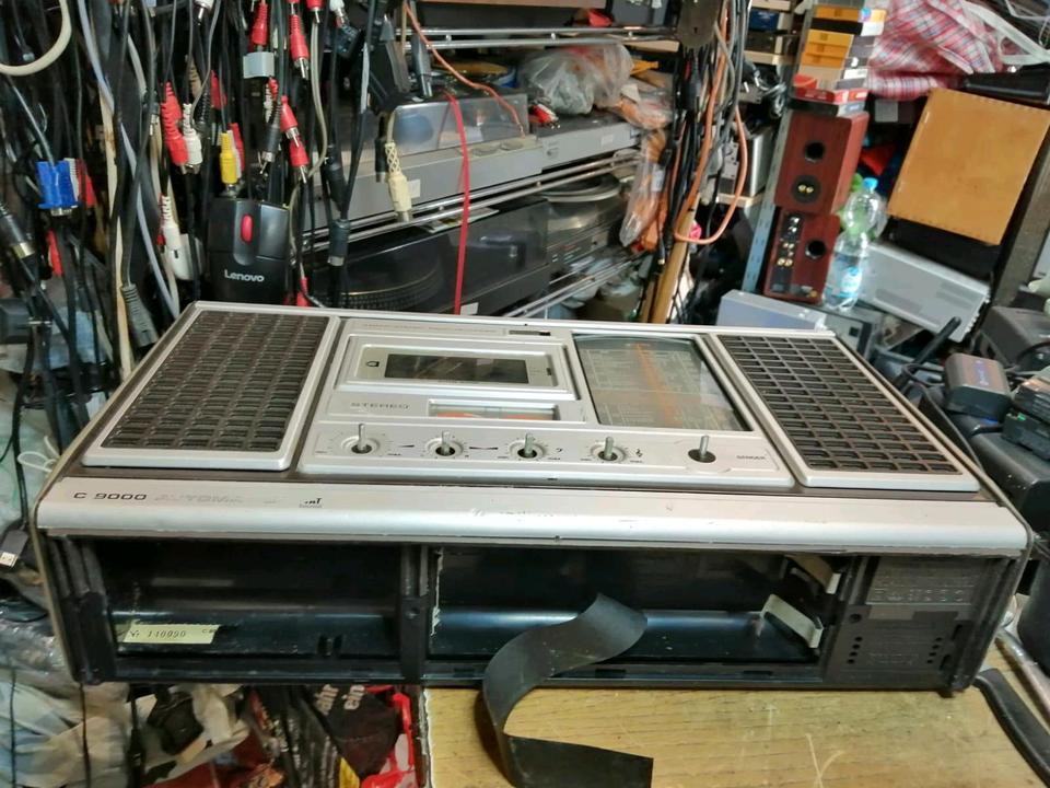 GRUNDIG C9000 Automatic, Radio-Cassetten-Recorder, DEFEKT!!!