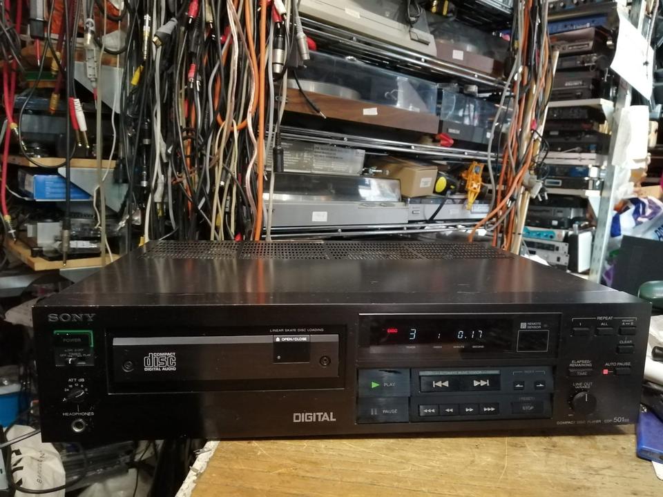 SONY CDP-501ES, CD-Player OHNE Fernbedienung, guter Zustand!!