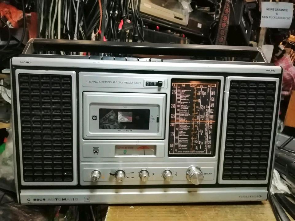 GRUNDIG C8800 Automatic, Radio-Cassetten-Recorder, Guter Zustand!