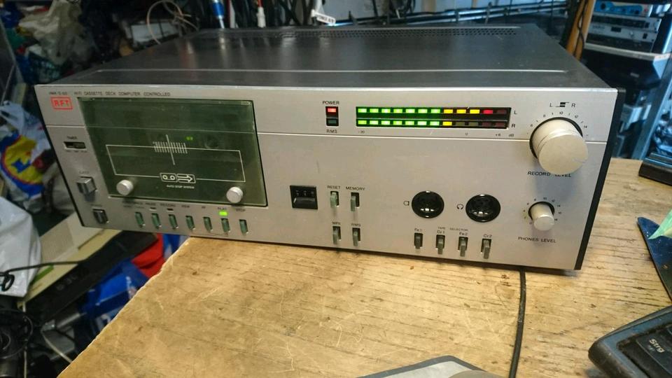 RFT HMK-D100, HiFi Cassetten-Deck, guter Zustand!!