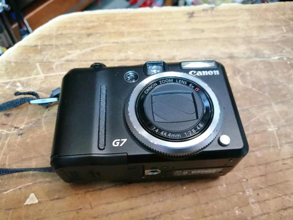 CANON PowerShot G7, Digital-Kamera, DEFEKT!!