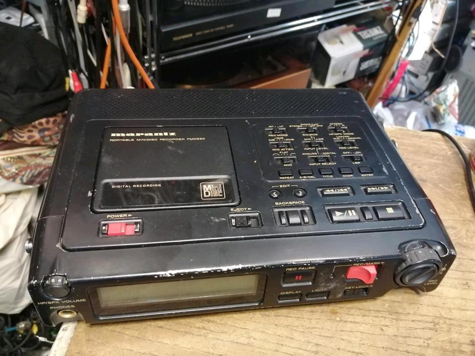 MARANTZ PMD650, portable Minidisc-Recorder, DEFEKT!!!