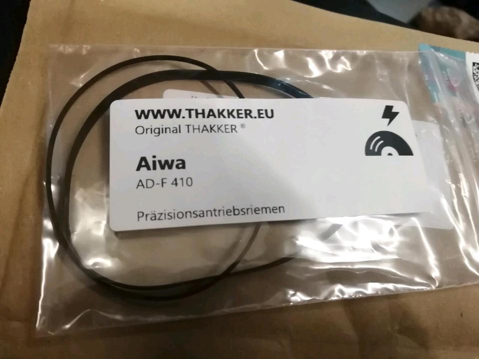 AIWA AD-F410E, Cassetten-Deck + AIWA HX PRO Discrete Circuit!!