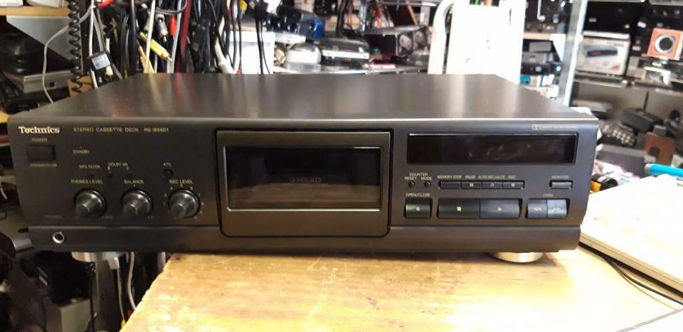 TECHNICS RS-BX601, Stereo Cassetten-Deck mit Netzkabel