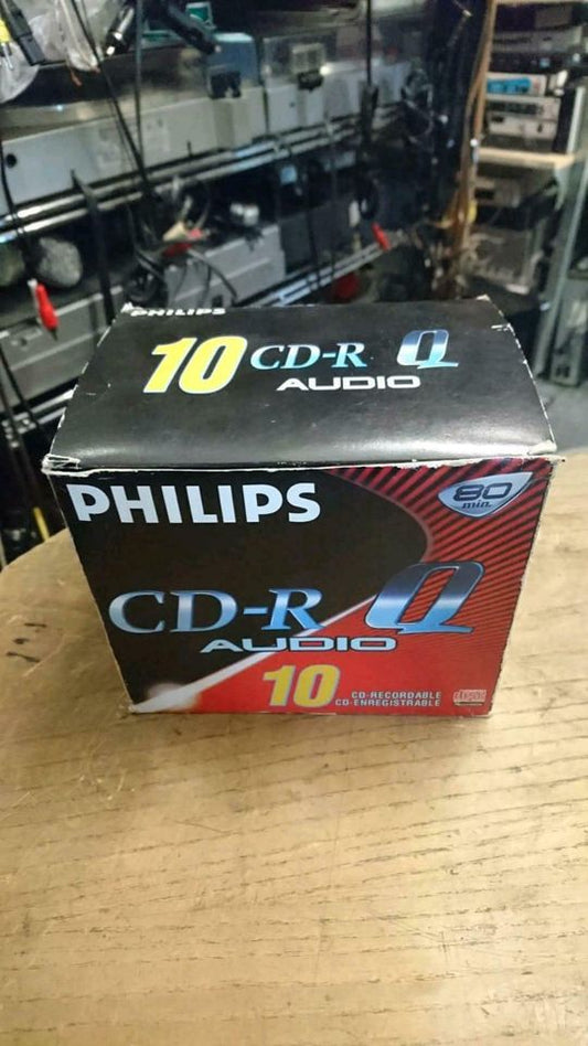 PHILIPS CD-R Q Audio, 10 Stück/1 Packung, Name oder OVP!