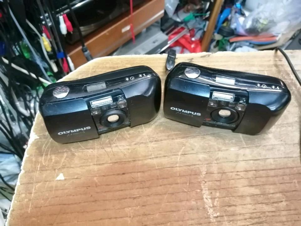 OLYMPUS MJU - 1, Analog-Kamera 2 Stück, DEFEKT!!!