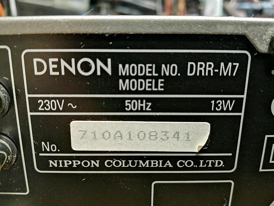 DENON DRR-M7, Cassetten-Deck (Auto-Reverse), guter Zustand!!