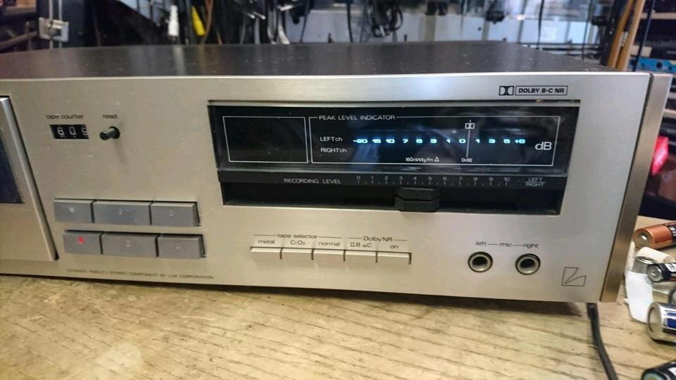 LUXMAN K-210, Stereo Cassetten-Deck, etwas DEFEKT!!