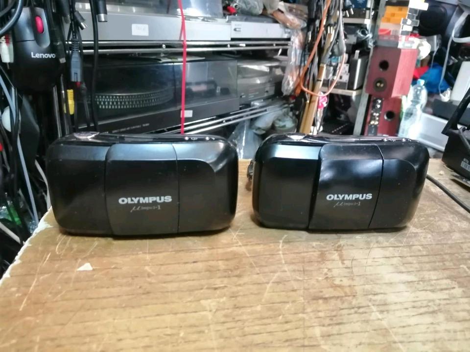 OLYMPUS MJU - 1, Analog-Kamera 2 Stück, DEFEKT!!!