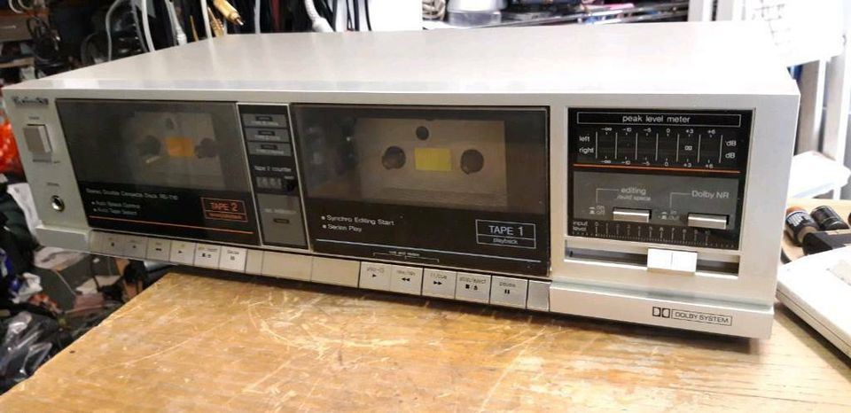 TECHNICS RS-T10, Stereo Doppel-Cassetten-Recorder, guter Zustand