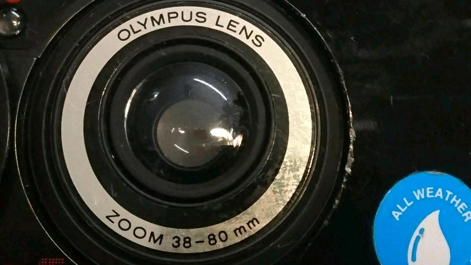 OLYMPUS Mju-II ZOOM 80, Analog-Kamera mit neuer Batterie!!