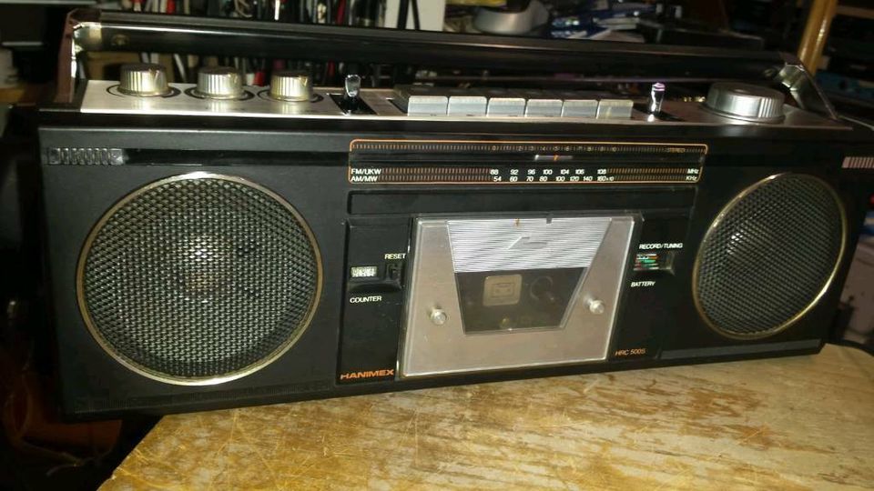 HANIMEX HRC 500S, Stereo Radio-Cassetten-Recorder