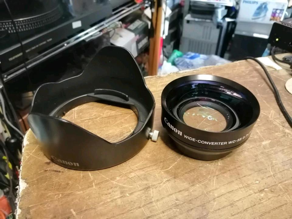 CANON Wide-Coverter WD-58, 0,7x58, guter Zustand!!