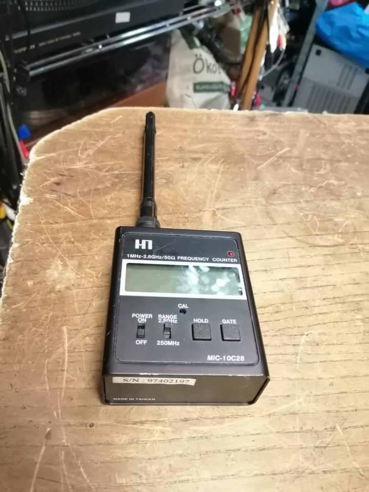 H1 Mic-10C 28, Frequency Counter, 50 Ohm, OHNE Adapter!!!