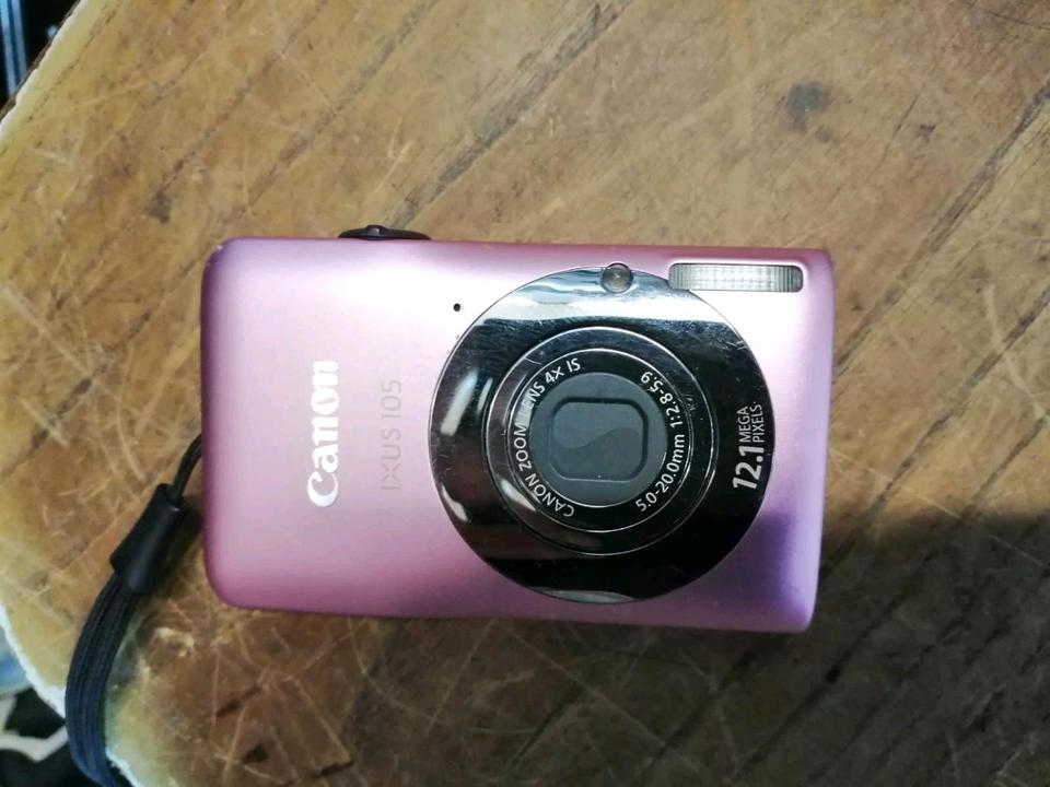 CANON IXUS 105, Digital-Kamera mit Zubehör!!