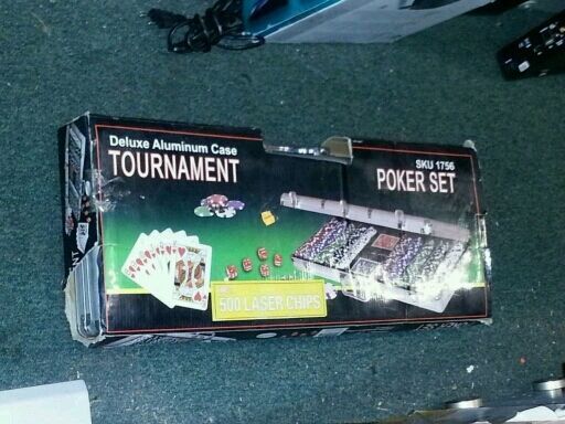 Poker Set SKU1756 "TOURNAMENT" NEU & OVP! TOLL!