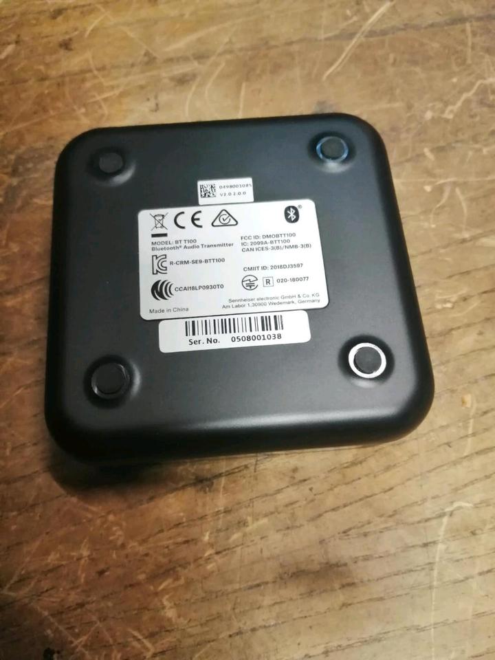 SENNHEISER BT T100, Bluetooth Audio Transmitter, komplett, NEU!!