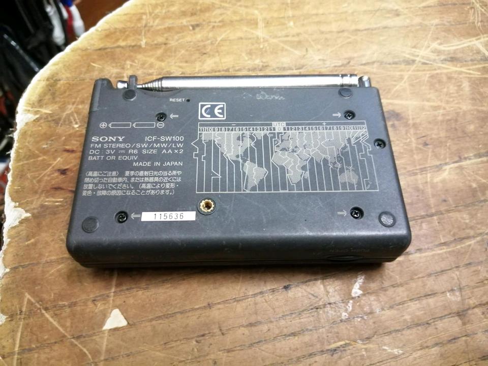SONY ICF-SW100, Weltempfänger/Radio, OHNE ADAPTER!!