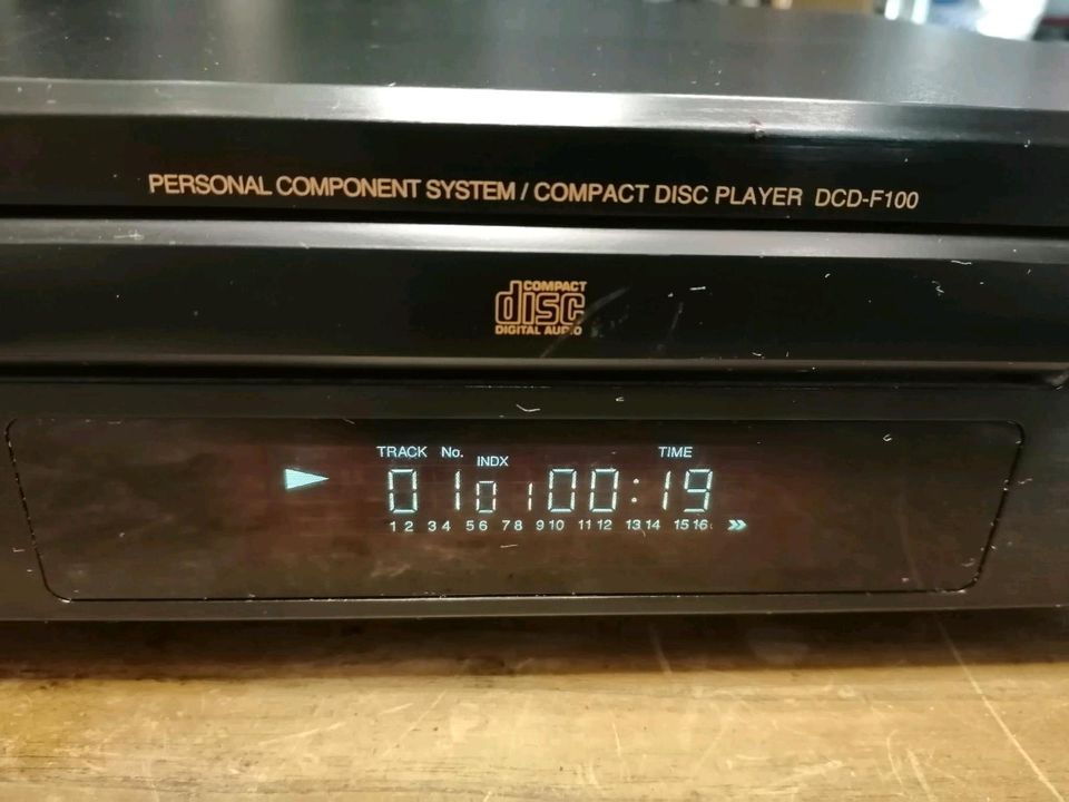 DENON DCD-F100, CD-PLAYER OHNE Fernbedienung, guter Zustand!!