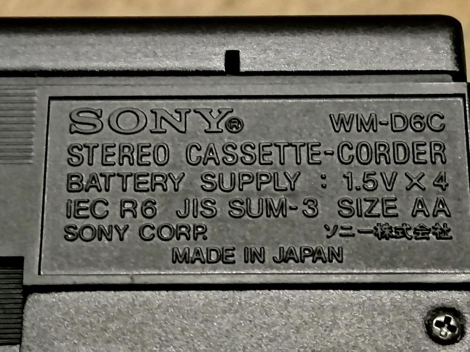 SONY WM-D6C WALKMAN mit Zubehör!!!