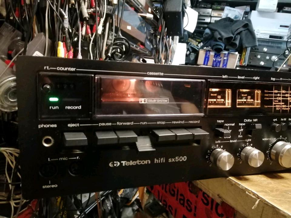 TELETON SX500, Stereo HiFi Receiver mit Cassette, guter Zustand!