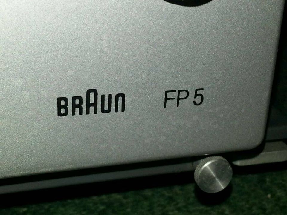 BRAUN Design FP 5; Projektor Super 8 und Single 8, toll!