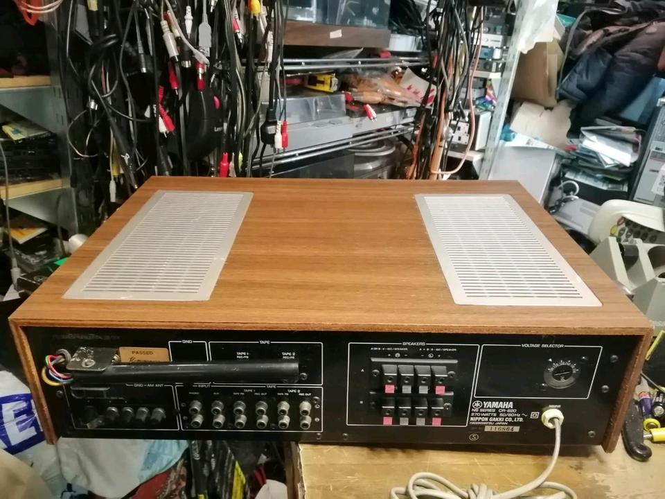 YAMAHA CR-620, Receiver, Holzdesign!!