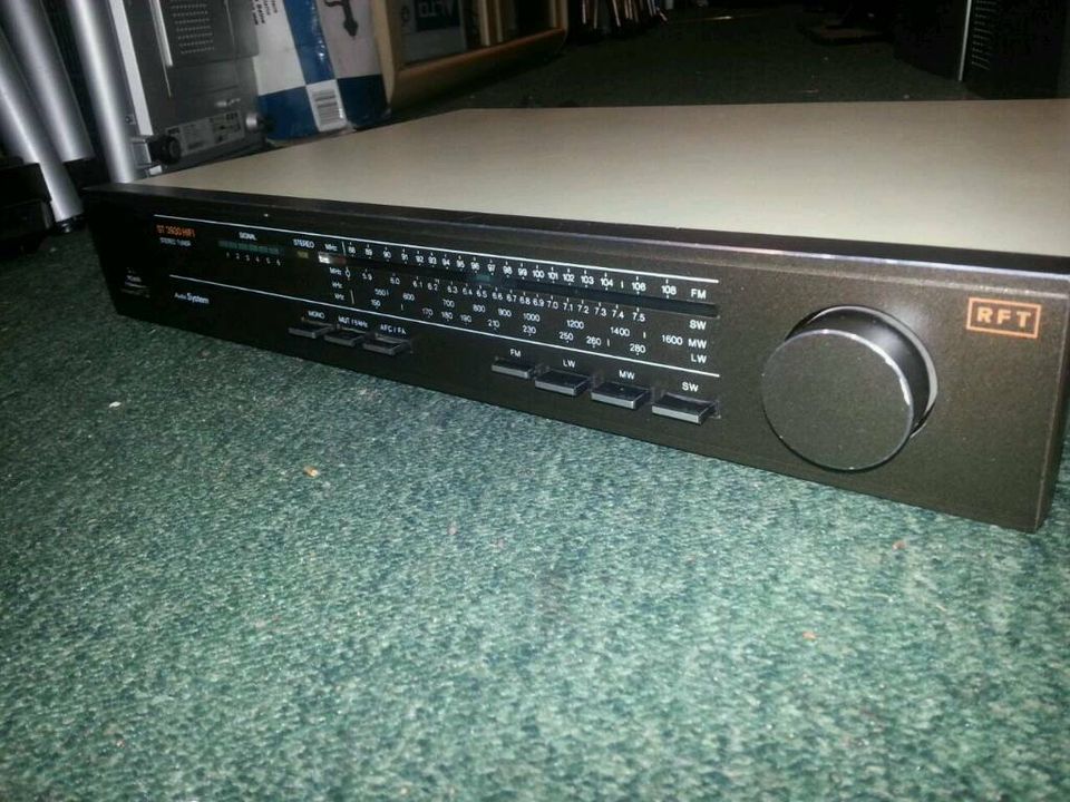 RFT ST 3930 HiFi Stereo Tuner, funktioniert sehr gut!