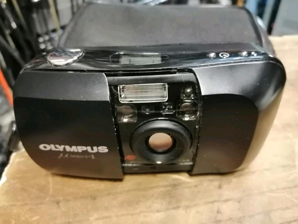 OLYMPUS MJU-1, Analog-Kamera und eine kleine Tasche!!