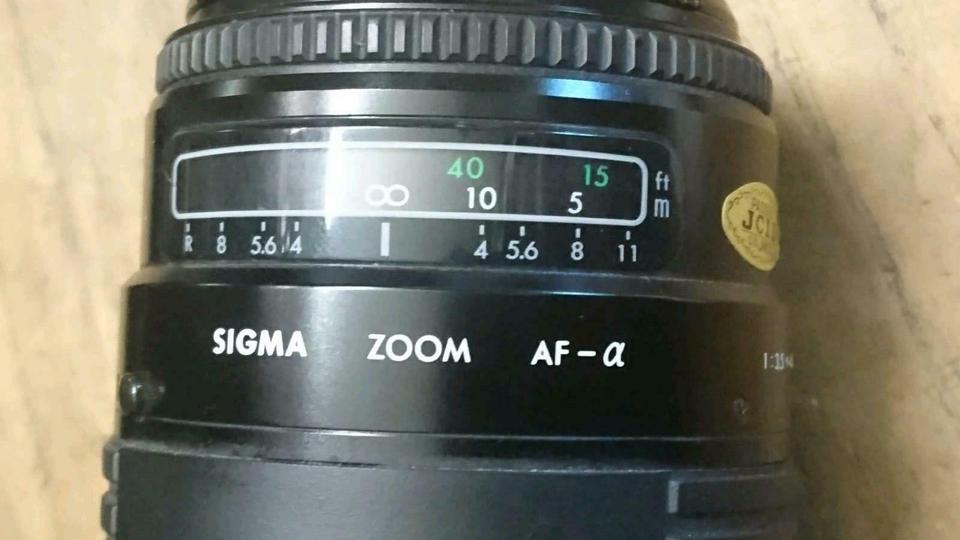 SIGMA AF ZOOM 35-135 mm; Objektiv für NIKON, guter Zustand!