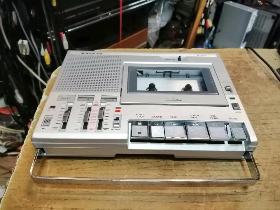 SANYO M-A5LL, Cassetten-Recorder ohne Adapter!!