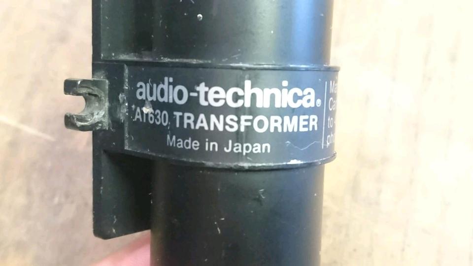 AUDIO-TECHNICA AT-630, Transformer für Plattenspieler!