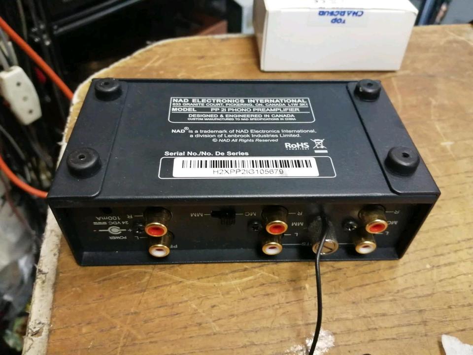 NAD PHONO Preamp PP2 i, Vorverstärker mit NEUEN Adapter!!