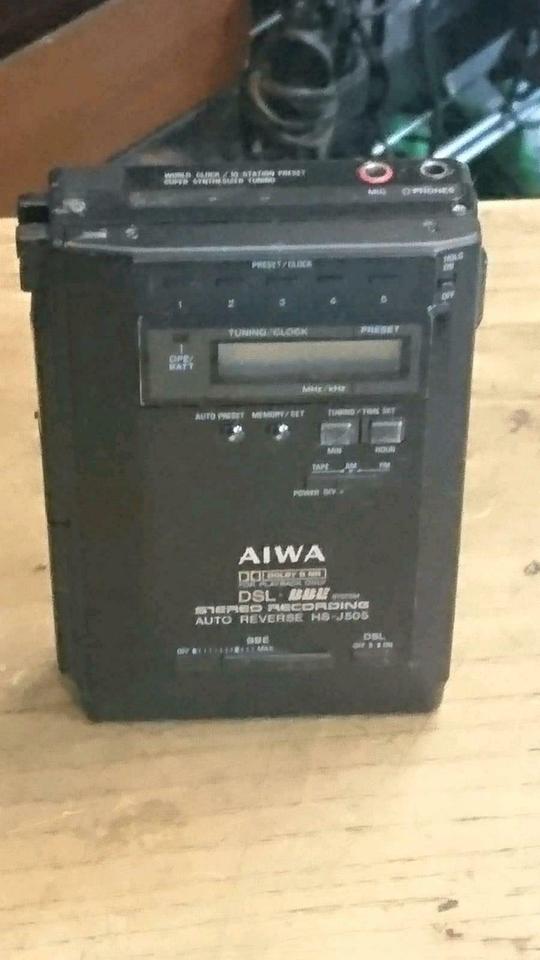 AIWA HS-J 505, Walkman OHNE Zubehör, DEFEKT!!