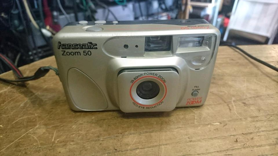 HANSEATIC ZOOM 50, Analog-Kamera, guter Zustand!