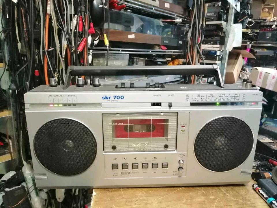 RFT SKR 700, Radio-Cassetten-Recorder mit NEUEN Antriebsriemen!!