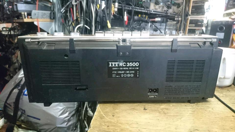 ITT RC3500, Radio-Cassetten-Recorder, guter Zustand!!