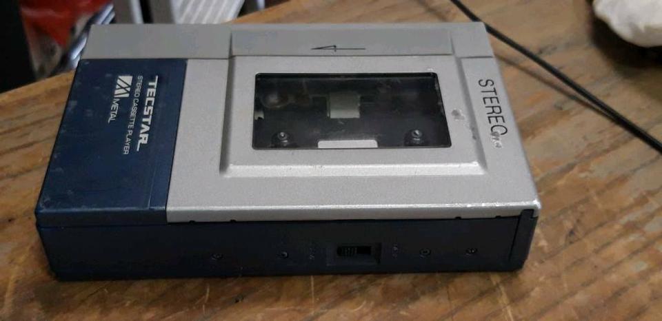 TECSTAR TPS-10, Stereo Cassette Player, made in Japan, toll