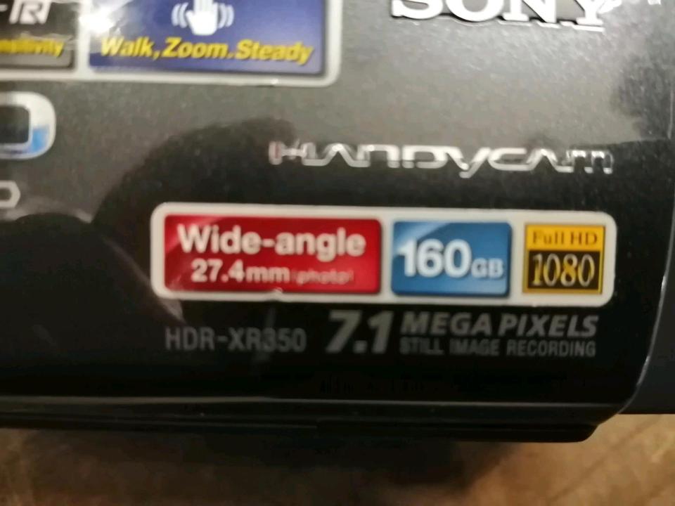 SONY HDR-XR350, Videocamera, 160 GB, mit Zubehör!!!  XXXXXXXX