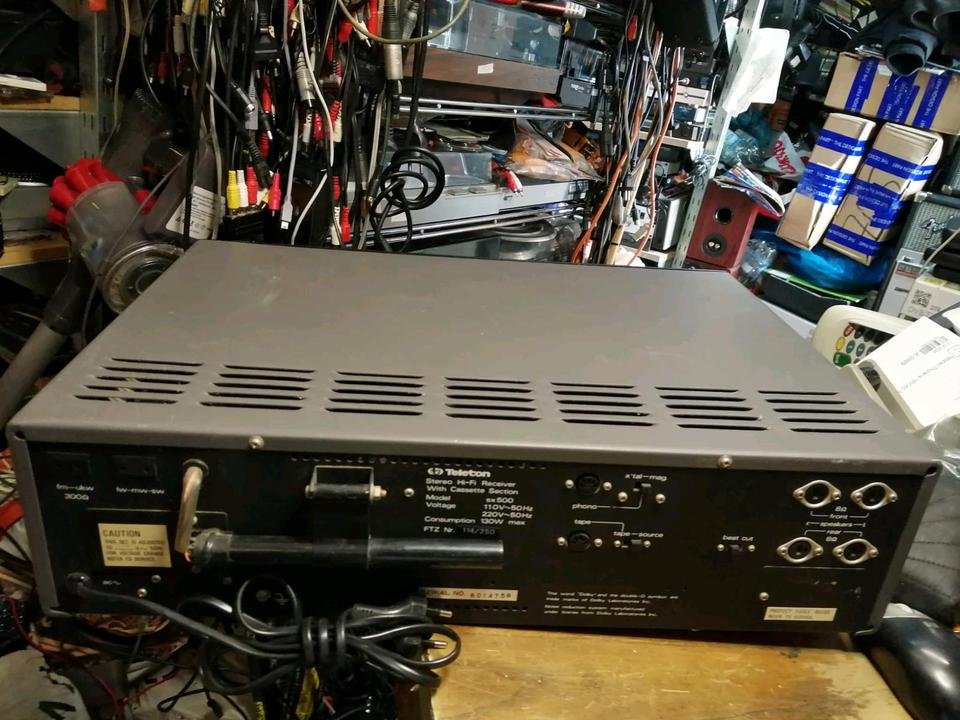 TELETON SX500, Stereo HiFi Receiver mit Cassette, guter Zustand!