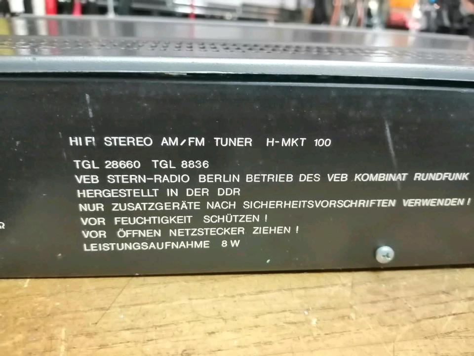 RFT HMK-T100, HiFi Tuner, etwas DEFEKT!!